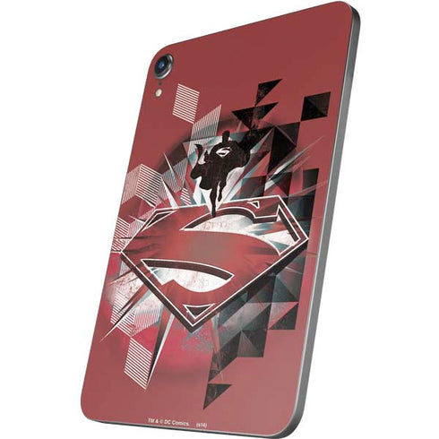 DC Comics Superman Red Pattern Apple iPad Mini Skin