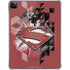DC Comics Superman Red Pattern iPad Pro 11in (2024) Clear Case