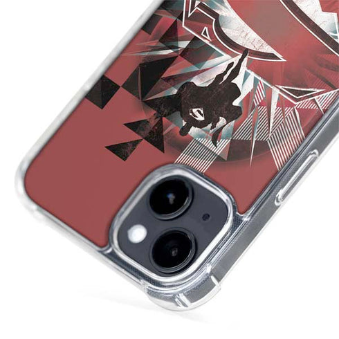 DC Comics Superman Red Pattern iPhone 14 MagSafe Case