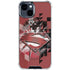 DC Comics Superman Red Pattern iPhone 15 Clear Case