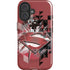 DC Comics Superman Red Pattern iPhone 16 Magsafe Impact Case