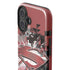 DC Comics Superman Red Pattern iPhone 16 Plus Impact Case