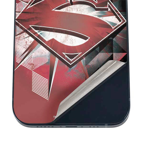 DC Comics Superman Red Pattern iPhone 16 Skin