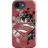 DC Comics Superman Red Pattern iPhone 16e Impact Case