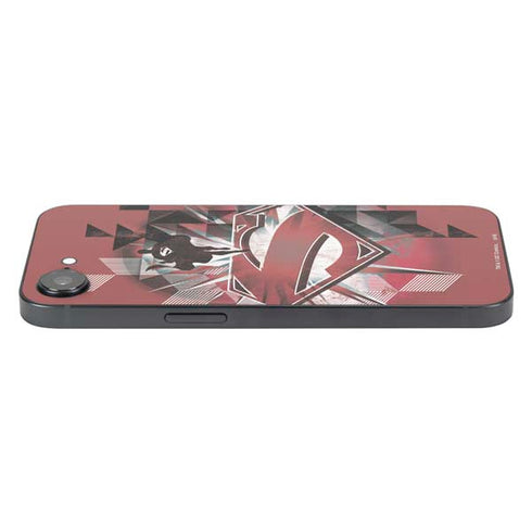 DC Comics Superman Red Pattern iPhone 16e Skin