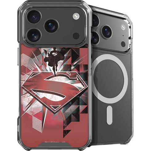 DC Comics Superman Red Pattern iPhone 18 Pro MagSafe Case