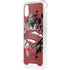 DC Comics Superman Red Pattern iPhone XS Clear Case