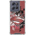 DC Comics Superman Red Pattern Moto G 5G (2025) Clear Case