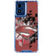 DC Comics Superman Red Pattern Moto G Play 4G (2024) Clear Case