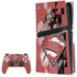 DC Comics Superman Red Pattern PS5 Pro Disk Bundle Skin