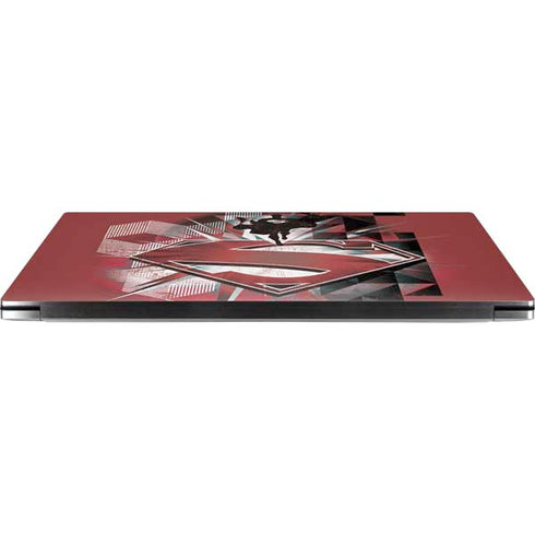 DC Comics Superman Red Pattern Dell XPS Skin