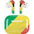 Republic of the Congo Flag Distressed AirPods Skins