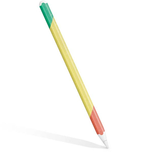 Republic of the Congo Flag Distressed Apple Pencil (2nd Gen 2019) Skin