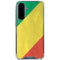 Republic of the Congo Flag Distressed Galaxy A36 5G Clear Case