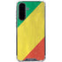 Republic of the Congo Flag Distressed Galaxy A36 5G Clear Case