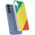 Republic of the Congo Flag Distressed Galaxy A55 5G Clear Case