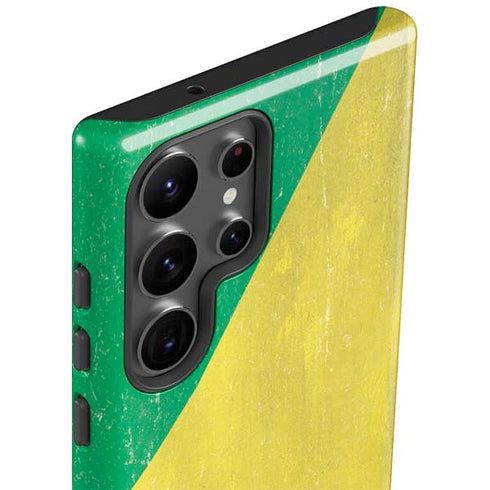 Republic of the Congo Flag Distressed Galaxy S23 Ultra Pro Case