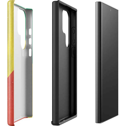 Republic of the Congo Flag Distressed Galaxy S23 Ultra Pro Case