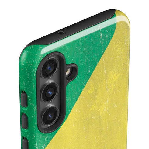 Republic of the Congo Flag Distressed Galaxy S25 Plus Impact Case