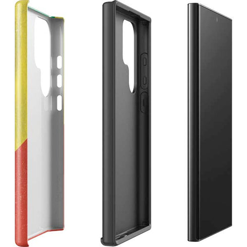 Republic of the Congo Flag Distressed Galaxy S25 Ultra Impact Case