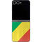 Republic of the Congo Flag Distressed Galaxy Z Flip6 Skin