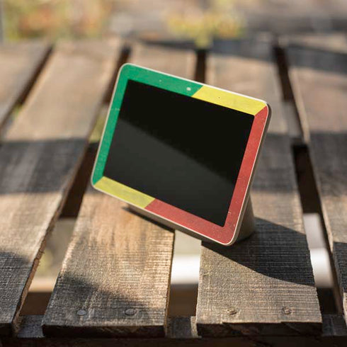 Republic of the Congo Flag Distressed Google Home Hub Skin