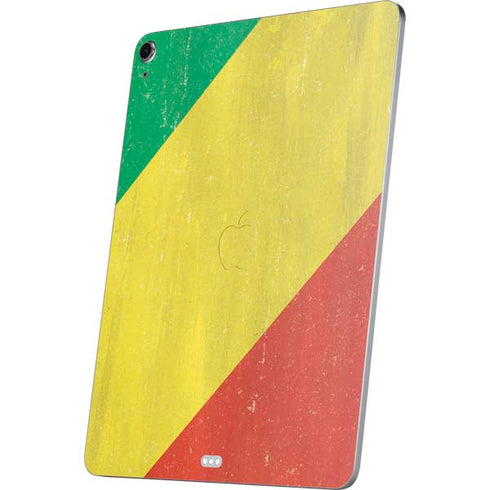 Republic of the Congo Flag Distressed Apple iPad Air Skin