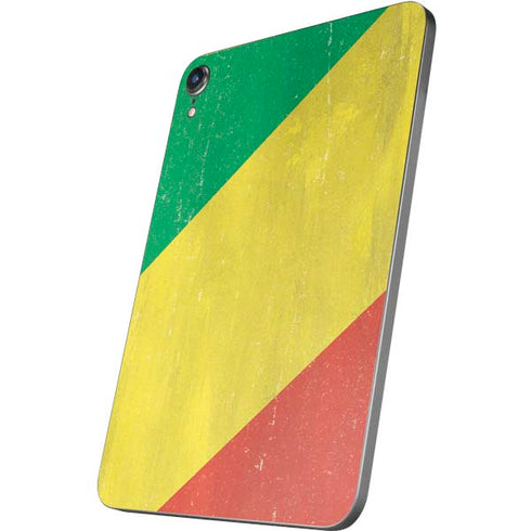 Republic of the Congo Flag Distressed Apple iPad Mini Skin