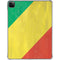 Republic of the Congo Flag Distressed iPad Pro 11in (2024) Clear Case