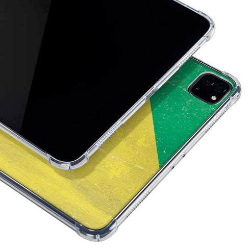 Republic of the Congo Flag Distressed iPad Pro 11in (2024) Clear Case