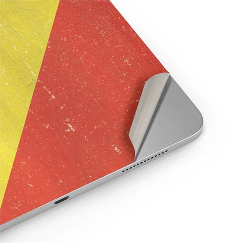 Republic of the Congo Flag Distressed iPad Pro 13in M4 (2024) Skin