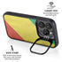 Republic of the Congo Flag Distressed iPhone 14 Pro Max Kickstand Case