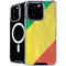 Republic of the Congo Flag Distressed iPhone 16 Pro Max MagSafe Case