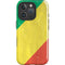 Republic of the Congo Flag Distressed iPhone 16 Pro Max Magsafe Impact Case