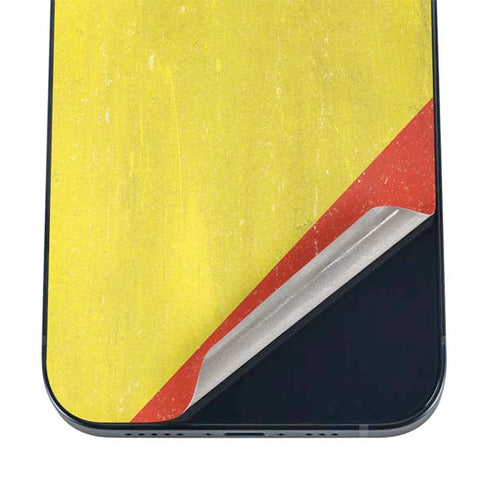 Republic of the Congo Flag Distressed iPhone 16 Skin