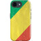 Republic of the Congo Flag Distressed iPhone 16e Impact Case