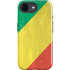 Republic of the Congo Flag Distressed iPhone 16e Impact Case