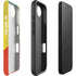 Republic of the Congo Flag Distressed iPhone 16e Impact Case