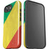 Republic of the Congo Flag Distressed iPhone 16e Impact Case
