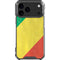 Republic of the Congo Flag Distressed iPhone 18 Pro Max Clear Case