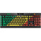 Republic of the Congo Flag Distressed K95 RGB PLATINUM Mechanical Gaming Keyboard Skin