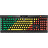 Republic of the Congo Flag Distressed K95 RGB PLATINUM Mechanical Gaming Keyboard Skin