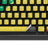 Republic of the Congo Flag Distressed K95 RGB PLATINUM Mechanical Gaming Keyboard Skin