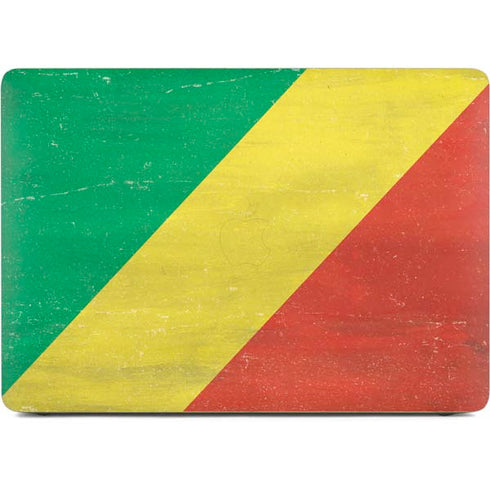 Republic of the Congo Flag Distressed Apple MacBook Air Skin