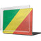 Republic of the Congo Flag Distressed MacBook Pro 14in (2021-24) Case plus Skin