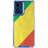 Republic of the Congo Flag Distressed Moto G 5G (2024) Clear Case