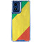 Republic of the Congo Flag Distressed Moto G Play 4G (2024) Clear Case