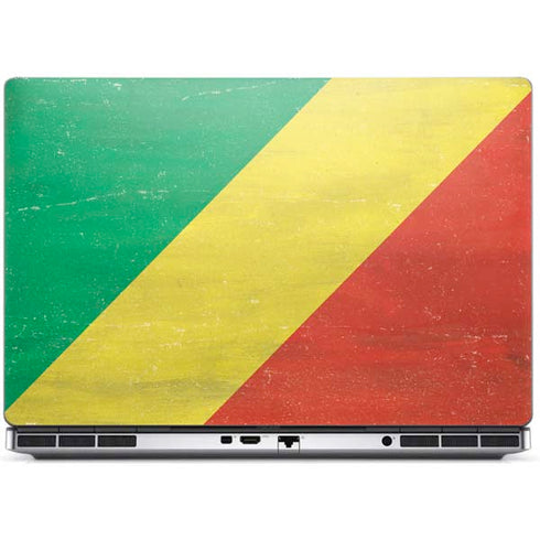Republic of the Congo Flag Distressed Dell Precision Skin