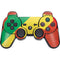 Republic of the Congo Flag Distressed PS3 Dual Shock wireless controller Skin