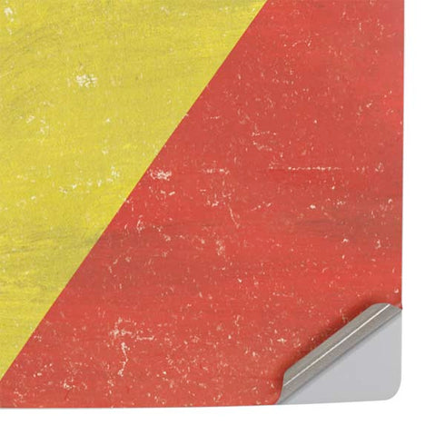 Republic of the Congo Flag Distressed PS5 Slim Digital Edition Console Skin